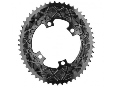 absoluteBLACK Oval chainring 110BCD 4h 2X black