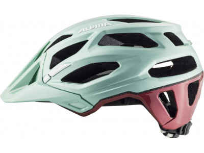 Kask rowerowy ALPINA Garbanzo pistacjowo-wiśniowy czerwony duży: M