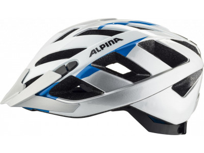 ALPINA PANOMA 2.0 helmet, silver/white cyan