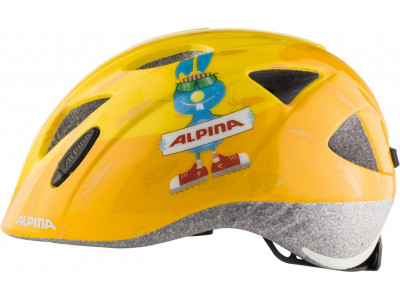 ALPINA Ximo children&#39;s helmet, orange bunny