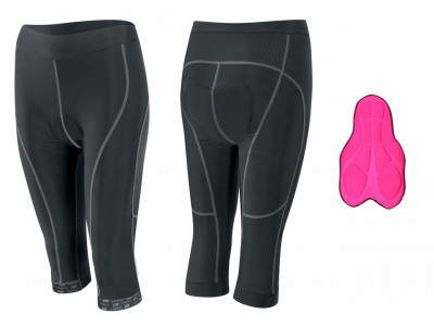 Force Lady Bike women's 3/4 Knickers with pad, black