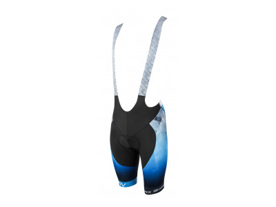FORCE Dawn shorts, with braces, with liner, black-blue