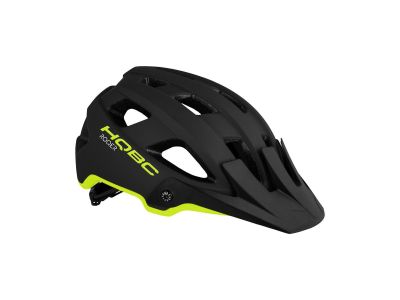 HQBC ROQER helmet, black/neon yellow matte