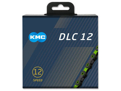 KMC Chain DLC 12 black-green, 126 links