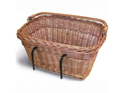 Basil Davos wicker basket for handlebars