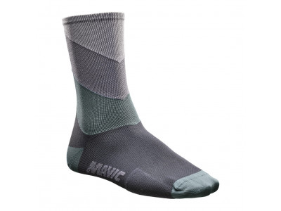 Mavic Graphic Stripes dlouhé ponožky glacier gray 2020