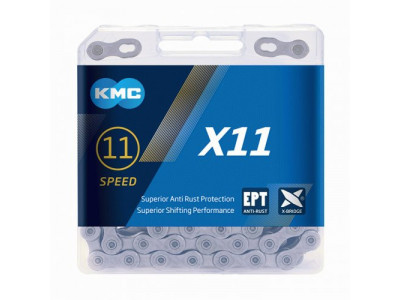 Łańcuch KMC X 11 EPT, 118 ogniw