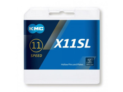 Łańcuch KMC X 11 SL Ti-N złoty/czarny 