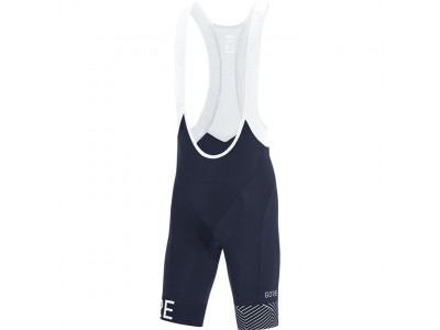 GOREWEAR C5 Optiline Bib Shorts+ shorts blue/white