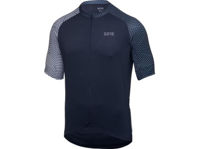 Tricou GOREWEAR C5 Optiline, negru/alb