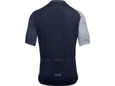 Tricou GOREWEAR C5 Optiline, negru/alb