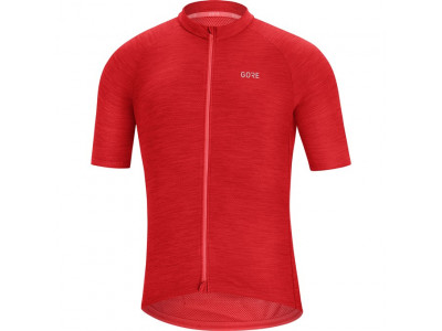 Damska koszulka rowerowa GOREWEAR C3 w kolorze czerwonym
