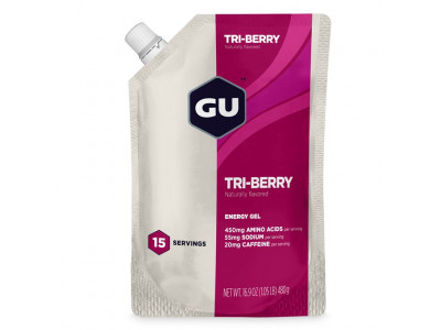 GU Energy Gel 480 g Triberry 15 adag