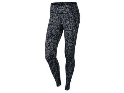 Nike Lotus Epic Tight women&#39;s running leggings grey-black size. L
