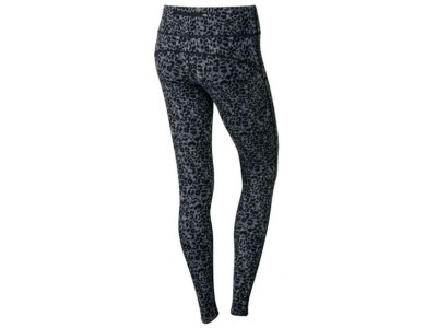 Nike Lotus Epic Tight Damen-Laufleggings in grau-schwarzer Größe. L