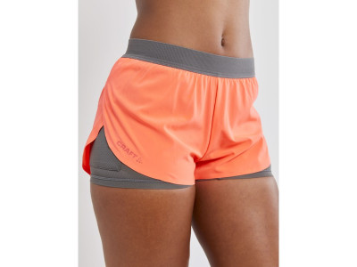 CRAFT Vent 2in1 Damen-Shorts, orange