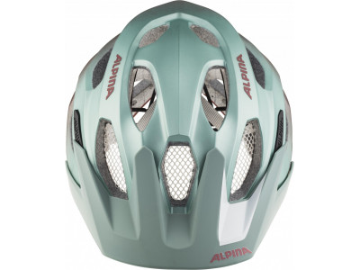 ALPINA Carapax 2.0 pistachio-cherry cycling helmet