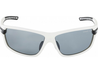 Ochelari de ciclism ALPINA TRI-SCRAY 2.0 alb-negru, lentile înlocuibile