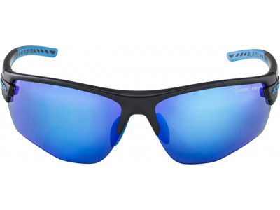 ALPINA Cycling goggles TRI-SCRAY 2.0 HR black-cyan, interchangeable lenses