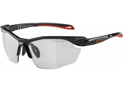ALPINA Kerékpár szemüveg TWIST FIVE HR VL+ fekete-piros