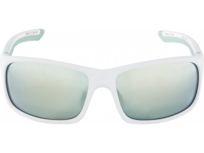 ALPINA Brýle LYRON S bílo-pistáciová matná, skla: směragdové zrcadlové