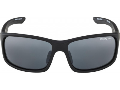 ALPINA Brille LYRON S schwarz matt, Gläser: schwarz verspiegelt