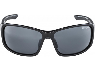 ALPINA Brille LYRON schwarz grau, Gläser: schwarz verspiegelt