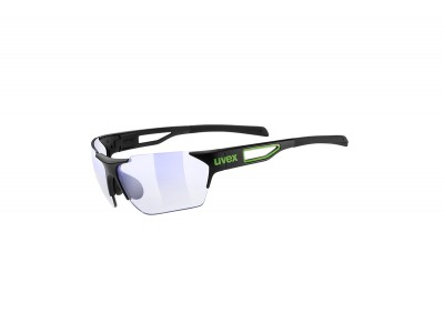 uvex Sportstyle 202 Race Vario Brille schwarz-grün/blau