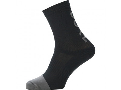GOREWEAR M Mid ponožky čierno/šedé