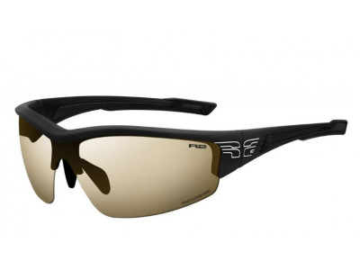 Czarne okulary R2 Wheeller/matowe/fotochromeowe brązowe soczewki