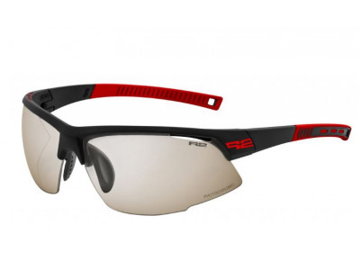 R2 Racer glasses, black/red, photochromic lenses