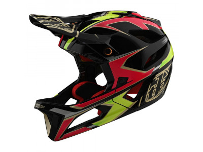 Troy Lee Designs Stage W/Mips Ropo prilba pink/yellow