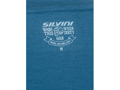 Koszulka rowerowa SILVINI Berici niebieska