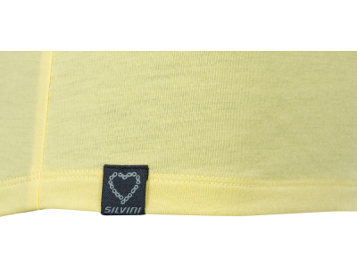 SILVINI t-shirt made of PET material Pelori yellow