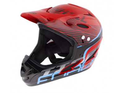 Force helmet TIGER downhill, red-black-blue