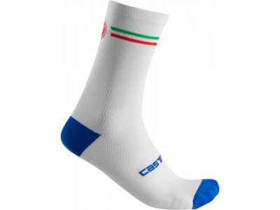 Castelli ITALIA 15 ponožky, bílá