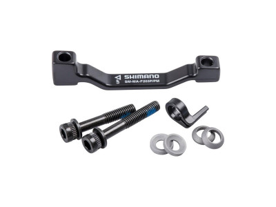Shimano adapter for front/rear disc, from 180 to 203 mm, Post Mount