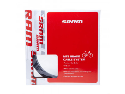 Sram MTB Brake Cable Kit SS 5 mm Set aus Bremsbowden und Kabeln