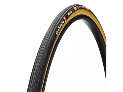 Opona Challenge Strada Pro 700x25C, kevlar, czarno-brązowaowy