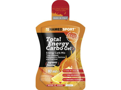 Namedsport gel TOTAL ENERGY CARBO citrus 40ml