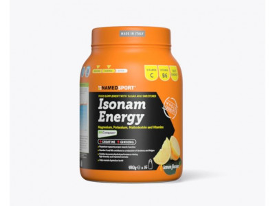 Benanntes Sportgetränk Isonam Energy Zitrone 480g