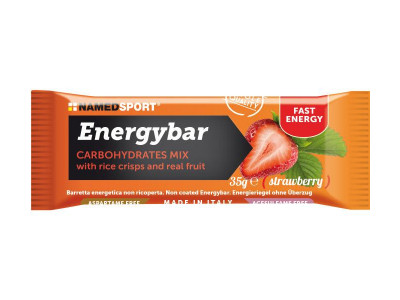 Namedsport stick Energybar strawberry 35g