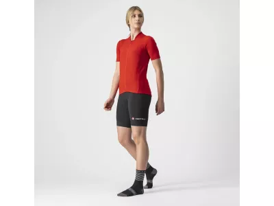 Castelli ANIMA 3 women's jersey, red/black