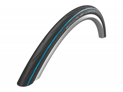 Schwalbe Lugano 2 700x25C (25-622) road tire kevlar blue stripe