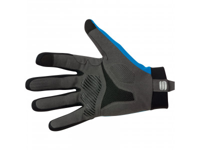 Sportful APEX LIGHT rukavice čierne/svetlomodré  