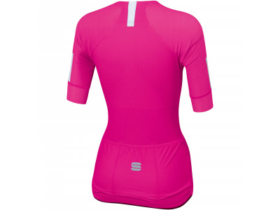 Sportful Bodyfit EVO Damentrikot, rosa/weiß