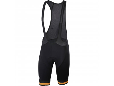 Sportos BodyFit Team Classic rövidnadrág fekete/arany színű harisnyával
