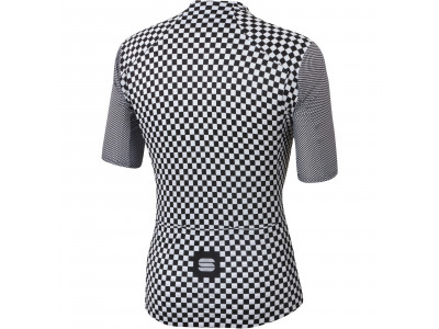 Sportful Checkmate dres biely/čierny