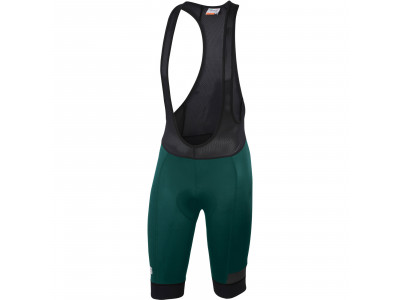 Sportful Giara Shorts mit Hosenträgern grün