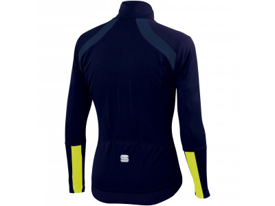 Sportos GTS kerékpár kabát kék/sárga fluo